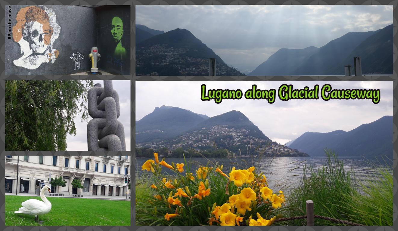 Lugano along Glacial Causeway