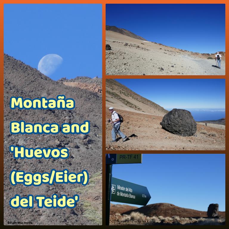 Montaña Blanca and 'Huevos (Eggs_Eier) del Teide'